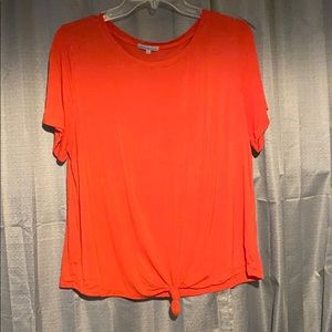 Charlotte Russe Orange Tee